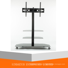 Mobile TV Stand mit Bremsscheibe